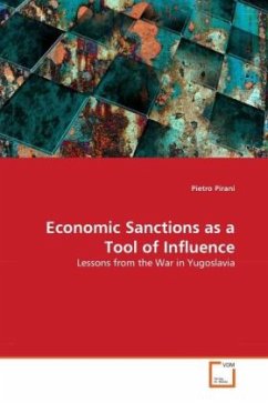 Economic Sanctions as a Tool of Influence