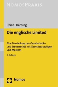 Die englische Limited - Heinz, Volker G.;Hartung, Wilhelm