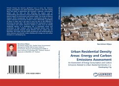 Urban Residential Density Areas: Energy and Carbon Emissions Assessment