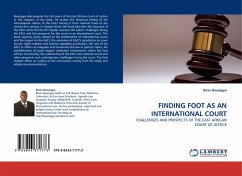 FINDING FOOT AS AN INTERNATIONAL COURT