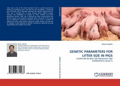 GENETIC PARAMETERS FOR LITTER SIZE IN PIGS