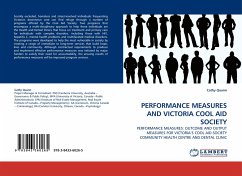 PERFORMANCE MEASURES AND VICTORIA COOL AID SOCIETY - Quann, Cathy
