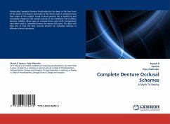 Complete Denture Occlusal Schemes - R, Murali;Aparna;Mabrukar, Vijay
