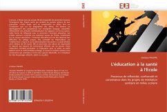 Cover L''éducation à la santé à l''Ecole