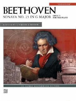 Beethoven: Sonata No. 25 in G Major: 