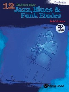 12 Medium-Easy Jazz, Blues & Funk Etudes - Mintzer, Bob