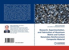 Research, Experimentation, and Fabrication of Aluminum Matrix and Carbon Nanutubes Reinforcement Composite Material