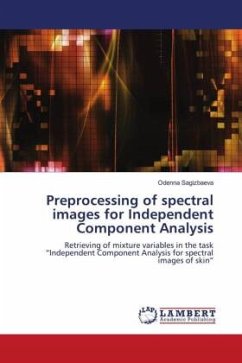Preprocessing of spectral images for Independent Component Analysis