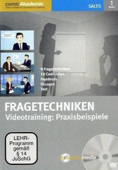 Fragetechniken, Videotraining: Praxisbeispiele, 1 DVD