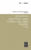Special Issue: Law Firms, Legal Culture and Legal Practice