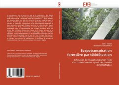 Evapotranspiration forestière par télédétection - SOUIDI, Zahira;Hamimed, Abdelrahmane