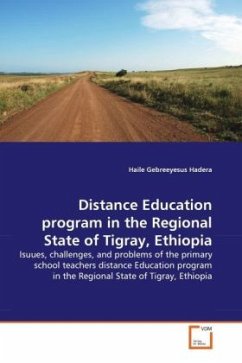 Distance Education program in the Regional State of Tigray, Ethiopia