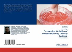 Formulation Variables of Transdermal Drug Delivery Systems: