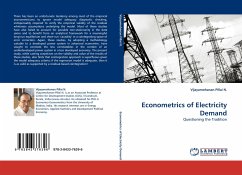 Econometrics of Electricity Demand - Pillai N., Vijayamohanan