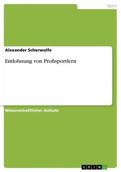 Entlohnung von Profisportlern