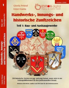 Handwerks-, Innungs- und historische Zunftzeichen, 1 DVD-ROM