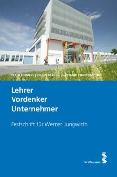 Cover Lehrer. Vordenker. Unternehmer