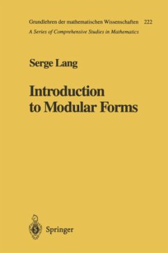 Introduction to Modular Forms - Lang, Serge
