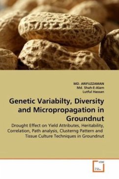 Genetic Variabilty, Diversity and Micropropagation in Groundnut