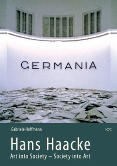 Cover Hans Haacke. Art into Society - Society into Art