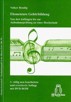 Elementare Gehörbildung, m. DVD-ROM - Bendig, Volker