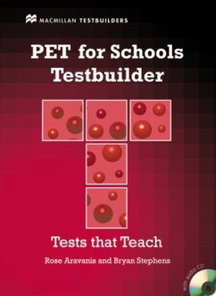 PET for Schools Testbuilder, Student's Book with Audio-CD