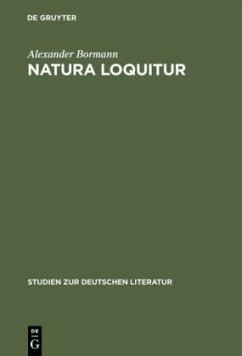 Natura loquitur - Bormann, Alexander