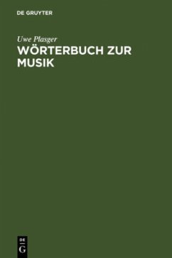 Wörterbuch zur Musik / Dictionnaire de la terminologie musicale - Plasger, Uwe