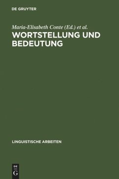 Wortstellung und Bedeutung