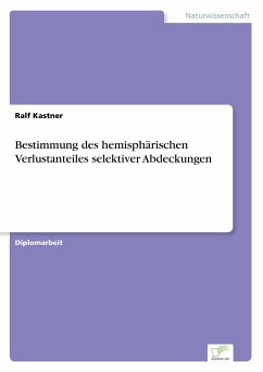 Bestimmung des hemisphärischen Verlustanteiles selektiver Abdeckungen - Kastner, Ralf