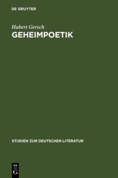 Geheimpoetik - Gersch, Hubert