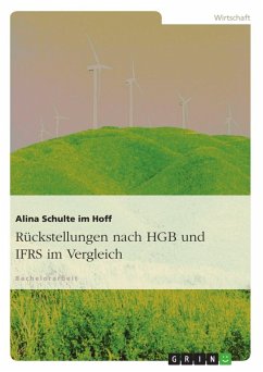 Rückstellungen nach HGB und IFRS im Vergleich