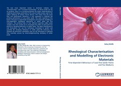 Rheological Characterisation and Modelling of Electronic Materials