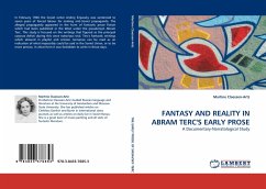 FANTASY AND REALITY IN ABRAM TERC''S EARLY PROSE - Claessen-Artz, Martine