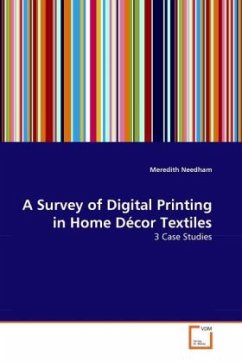 A Survey of Digital Printing in Home Décor Textiles