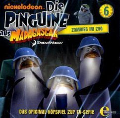 Die Pinguine aus Madagascar - Zombies im Zoo, 1 Audio-CD