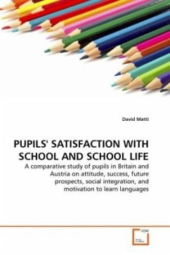 PUPILS' SATISFACTION WITH SCHOOL AND SCHOOL LIFE - Matti, David