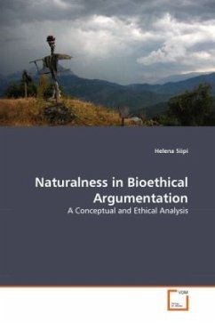 Naturalness in Bioethical Argumentation