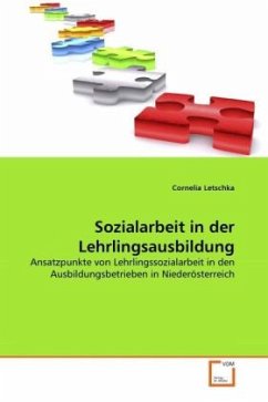 Sozialarbeit in der Lehrlingsausbildung - Letschka, Cornelia