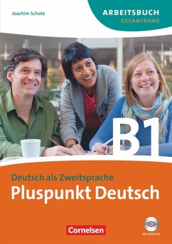 Pluspunkt Deutsch. Gesamtband 3 (Einheit 1-14). Arbeitsbuch mit CD - Schote, Joachim
