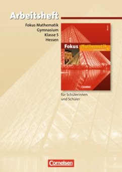 Cover 5. Klasse, Arbeitsheft / Fokus Mathematik, Gymnasium Hessen
