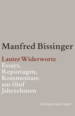 Lauter Widerworte - Bissinger, Manfred