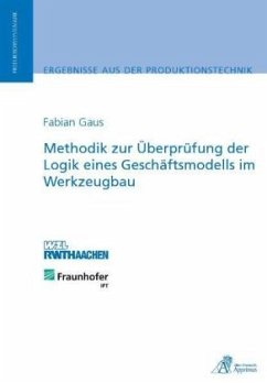 Cover Methodik zur Überprüfung der Logik eines Geschäftsmodells im Werkzeugbau