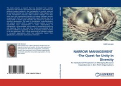 NARROW MANAGEMENT -The Quest for Unity in Diversity - Jonsson, Eskil