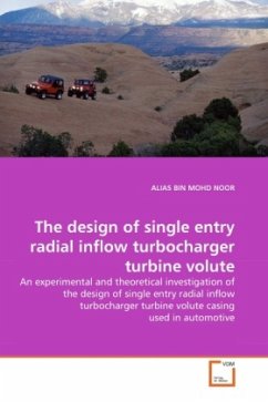 The design of single entry radial inflow turbocharger turbine volute
