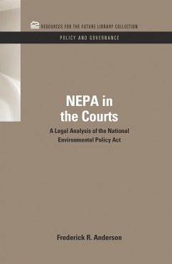 NEPA in the Courts - Anderson, Frederick R