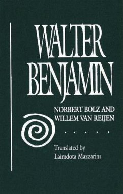 Walter Benjamin - Bolz, Nobert