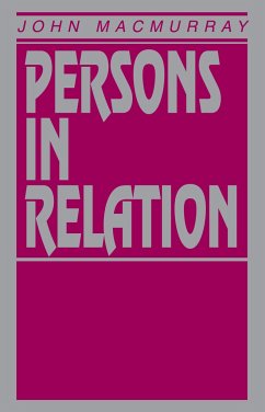 Persons in Relation - Macmurray, John