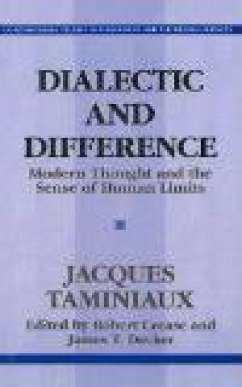 Dialectical and Difference - Taminiaux, Jacques