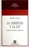 N.º 09: LA LIBERTAD Y LA LEY. Tercera edición ampliada. Encuadernación Rústica